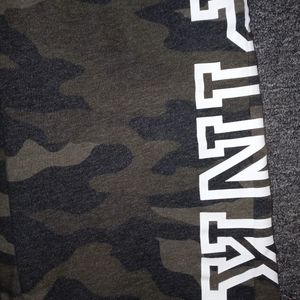 Camo VS Pink boyfriend pants